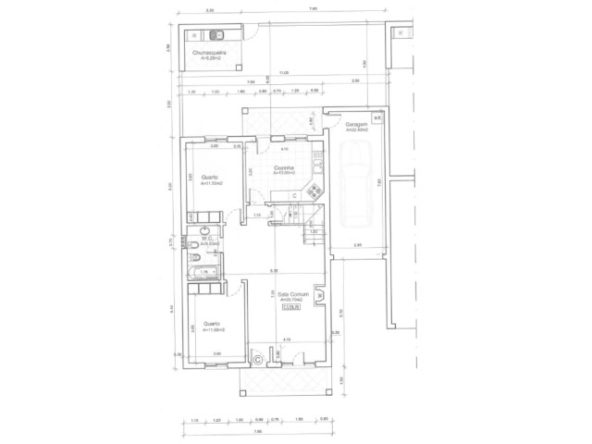 Planta rés do chão